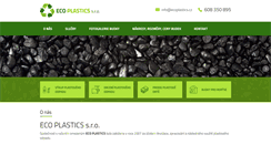 Desktop Screenshot of ecoplastics.cz